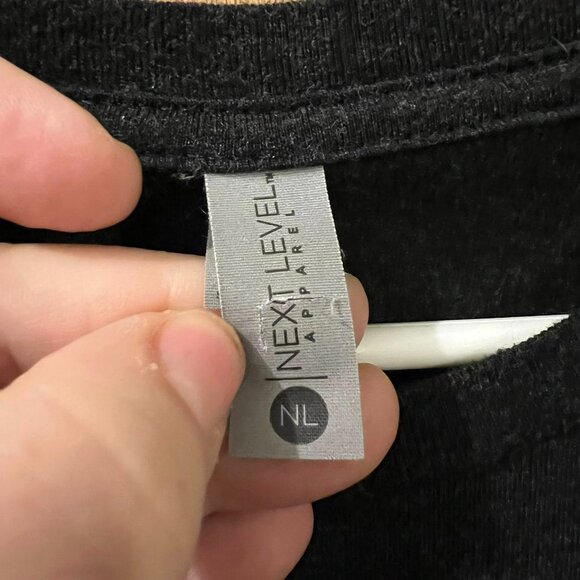 Size 2X - Magnolia - Dark Gray/Black Short Sleeve Promotional T-Shirt - Picture 2 of 7